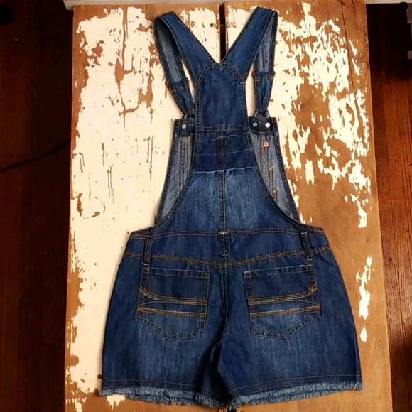 Gypsy Whiskers Heavy On The Pockets Denim Overall - Picture 2 of 16